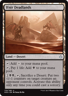 Ifnir Deadlands (Hour of Devastation) Light Play Foil