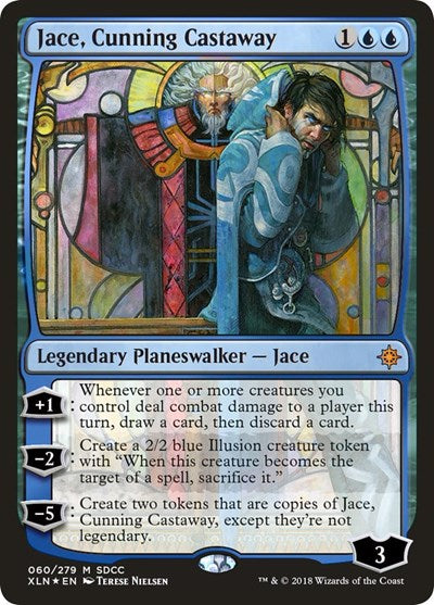 Jace, Cunning Castaway (SDCC 2018 Exclusive) (Promos: Media) Light Play Foil