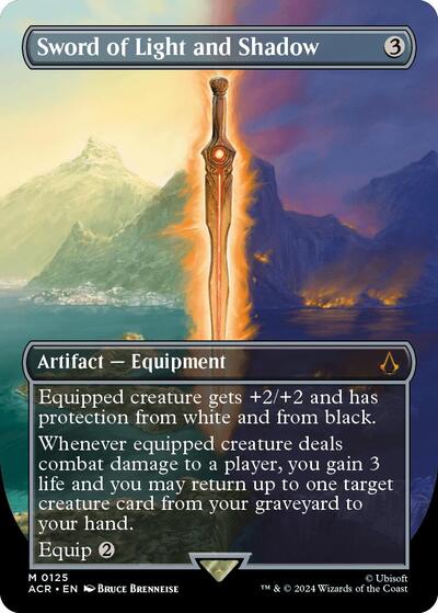 Sword of Light and Shadow (Borderless) (Universes Beyond: Assassin's Creed) Near Mint