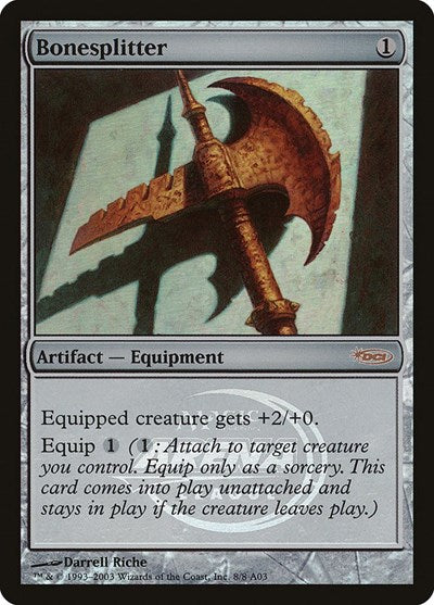 Bonesplitter (Promos: Arena) Medium Play Foil