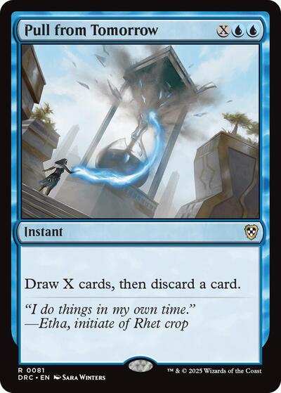 Pull from Tomorrow (Commander: Aetherdrift) Light Play