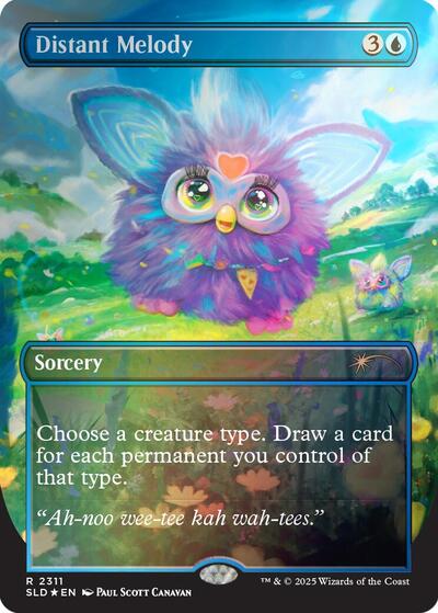 Distant Melody (2311) (Rainbow Foil) (Secret Lair) Near Mint Foil