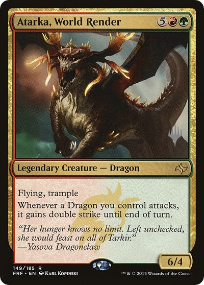 Atarka, World Render (Promo Pack: Core Set 2021) Near Mint