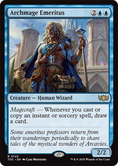 Archmage Emeritus (Commander: Tarkir: Dragonstorm) Light Play