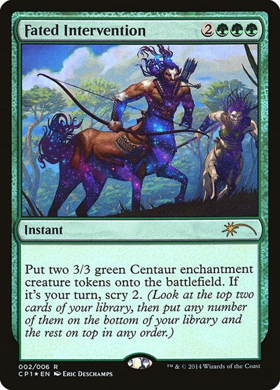 Fated Intervention (Promos: Unique and Miscellaneous) Heavy Play Foil