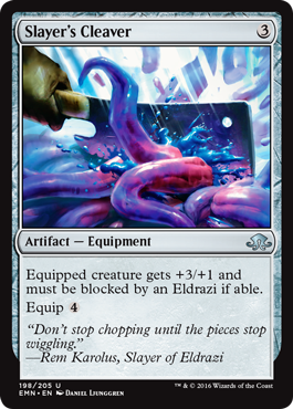 Slayer's Cleaver (Eldritch Moon) Near Mint Foil