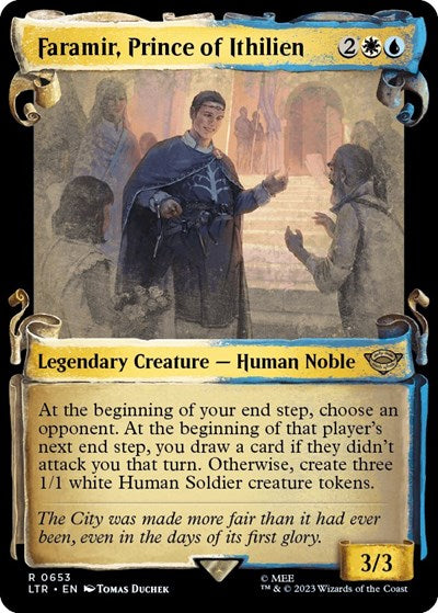 Faramir, Prince of Ithilien (Showcase Scrolls) (Universes Beyond: The Lord of the Rings: Tales of Middle-earth) Near Mint Foil