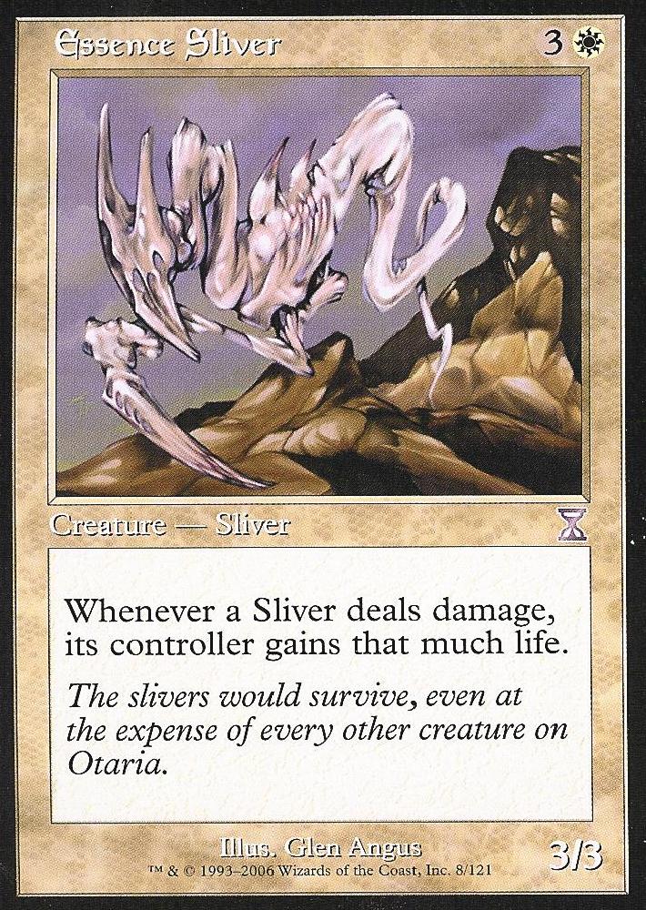 Essence Sliver (Time Spiral Time Shifted) Heavy Play