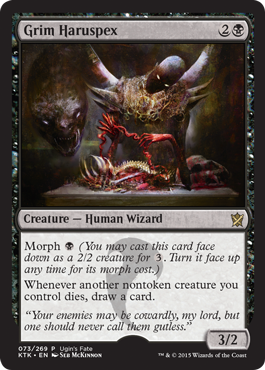 Grim Haruspex (Ugin's Fate) Medium Play