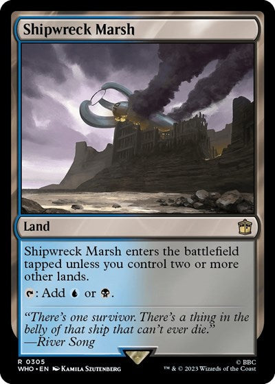 Shipwreck Marsh (Universes Beyond: Doctor Who) Light Play Foil