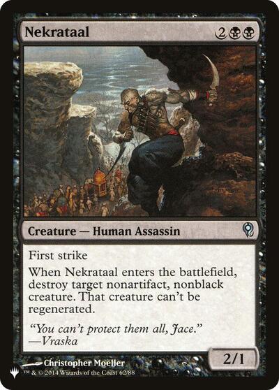Nekrataal (The List) Light Play