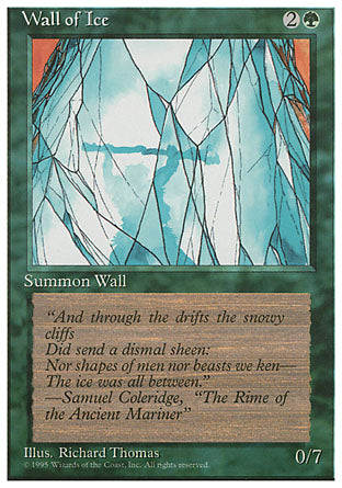 Wall of Ice (4th Edition) Near Mint