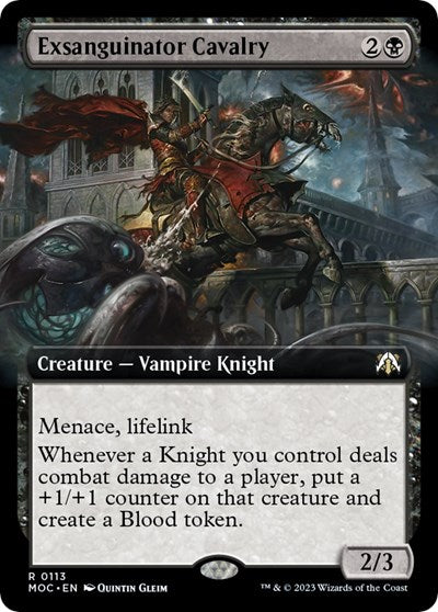 Exsanguinator Cavalry Extended Art|0|0|0.00