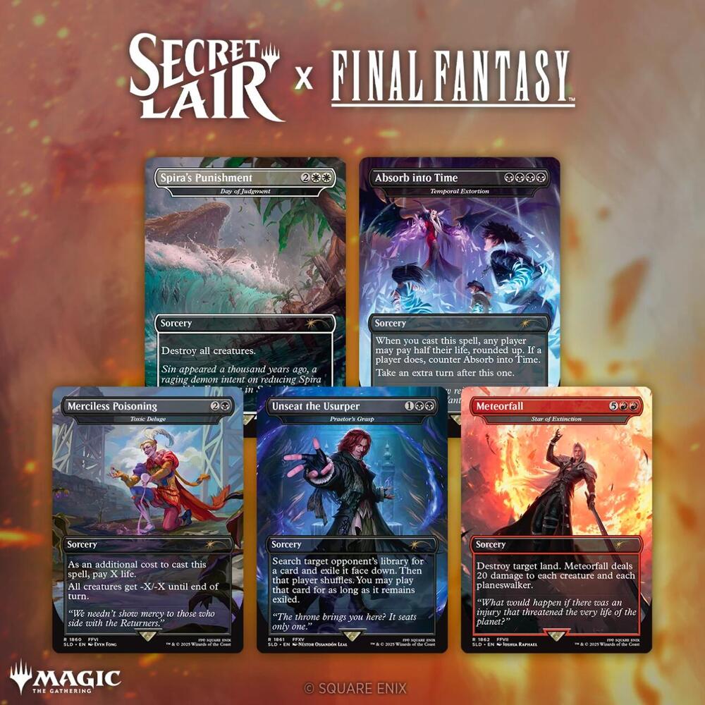 Secret Lair Drop x Final Fantasy: Game Over