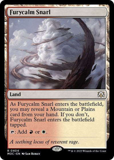 Furycalm Snarl (Commander: March of the Machine) Near Mint