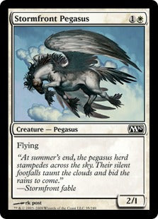 Stormfront Pegasus (Magic 2010 Core Set) Heavy Play