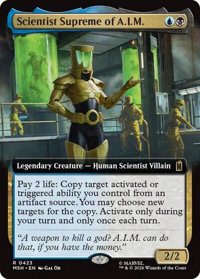 Scientist Supreme of A.I.M. (Extended Art) (Marvel Super Heroes) Near Mint