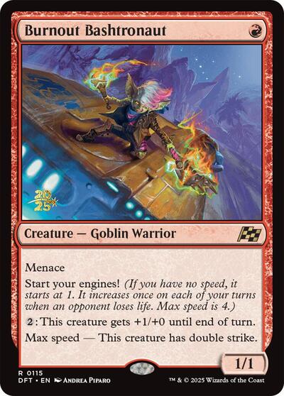 Burnout Bashtronaut (Promos: Prerelease Cards) Light Play Foil