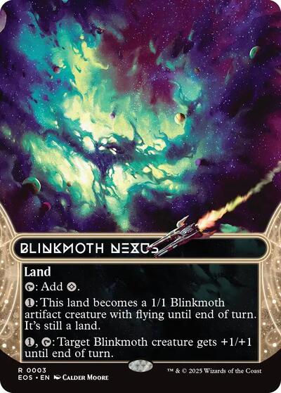 Blinkmoth Nexus (0003) (Borderless) (Stellar Sights) Near Mint Foil
