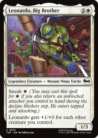 Leonardo, Big Brother (Teenage Mutant Ninja Turtles) Near Mint