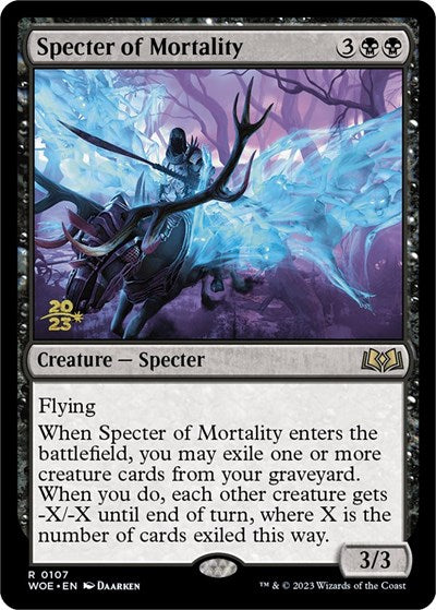 Specter of Mortality (Promos: Prerelease Cards) Near Mint Foil