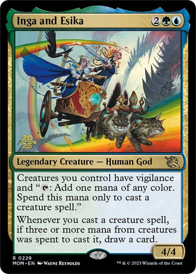 Inga and Esika (Promos: Prerelease Cards) Near Mint Foil