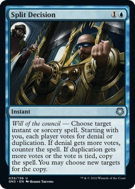 Split Decision (Magic Game Night: Free-For-All) Near Mint