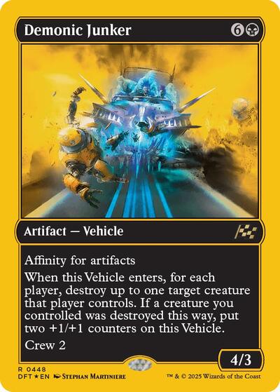 Demonic Junker First Place Foil|0|0|0.00