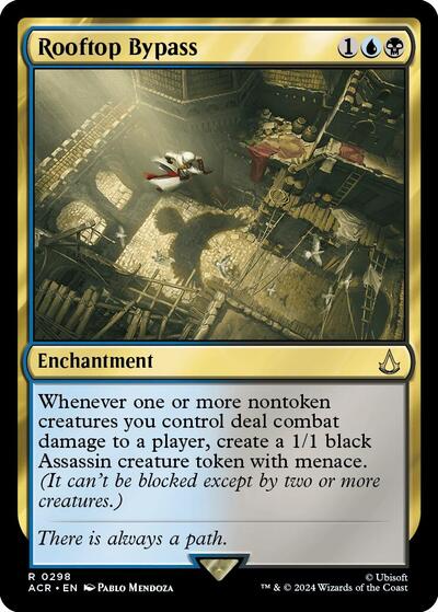 Rooftop Bypass (Universes Beyond: Assassin's Creed) Damaged / Poor