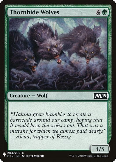 Thornhide Wolves|0|0|0.00