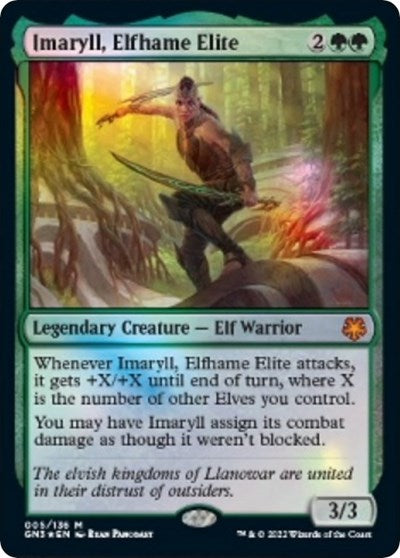 Imaryll, Elfhame Elite (Magic Game Night: Free-For-All) Near Mint Foil