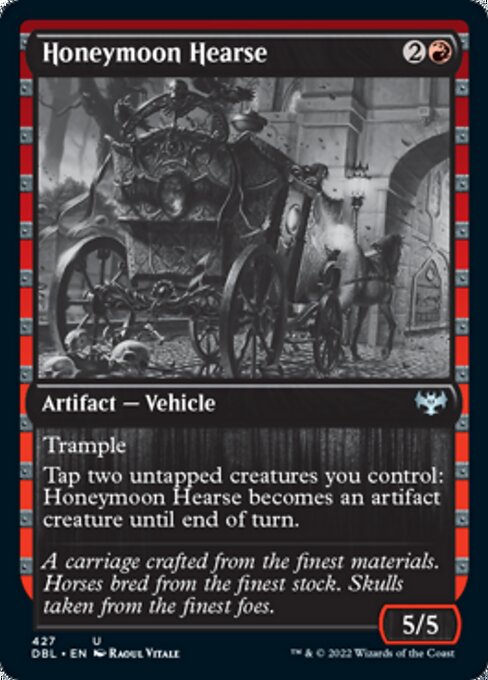 Honeymoon Hearse (Innistrad: Double Feature) Light Play