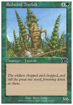 Redwood Treefolk (Classic 6th Edition) Medium Play