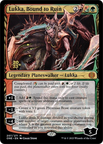 Lukka, Bound to Ruin (Promos: Prerelease Cards) Near Mint Foil