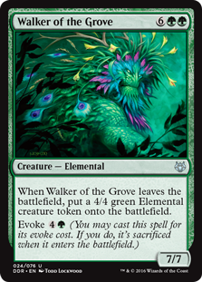 Walker of the Grove (Duel Decks: Nissa vs Ob Nixilis) Light Play