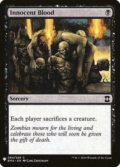 Innocent Blood (Mystery Booster) Light Play