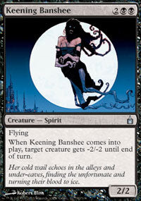 Keening Banshee (Ravnica) Medium Play Foil