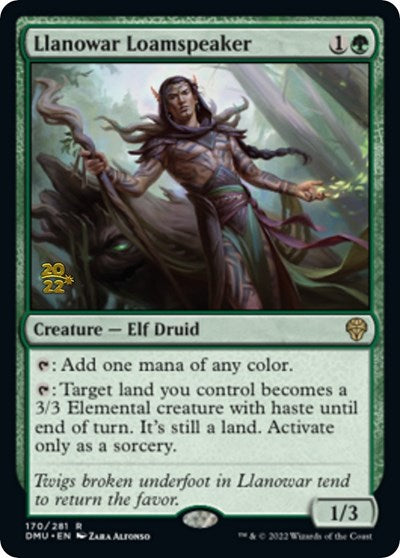 Llanowar Loamspeaker (Promos: Prerelease Cards) Near Mint Foil