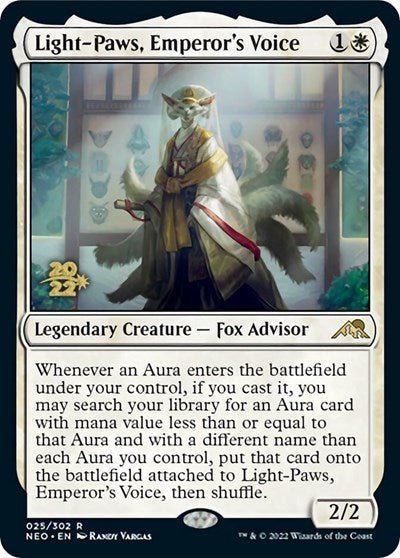 Light-Paws, Emperor's Voice (Promos: Prerelease Cards) Near Mint Foil
