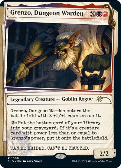 Grenzo, Dungeon Warden (Secret Lair) Near Mint