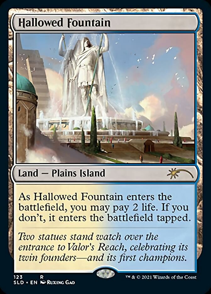 Hallowed Fountain (Secret Lair) Damaged / Poor