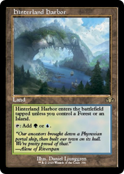 Hinterland Harbor (Retro Frame) (Dominaria Remastered) Near Mint