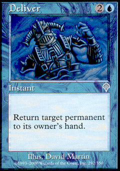 Stand/Deliver (Deliver) (Invasion) Medium Play Foil