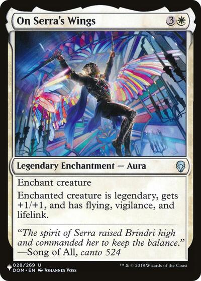 On Serra's Wings (The List) Near Mint
