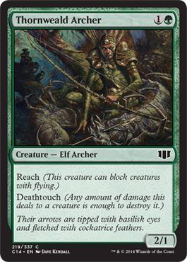 Thornweald Archer (Commander 2014 Edition) Medium Play
