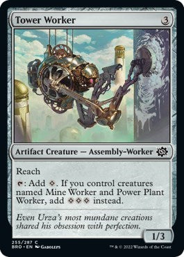 Tower Worker (The Brothers' War) Medium Play