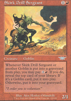 Skirk Drill Sergeant (Legions) Heavy Play Foil