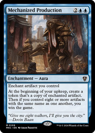 Mechanized Production (Commander: Murders at Karlov Manor) Medium Play