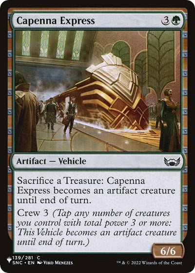 Capenna Express|0|0|0.00