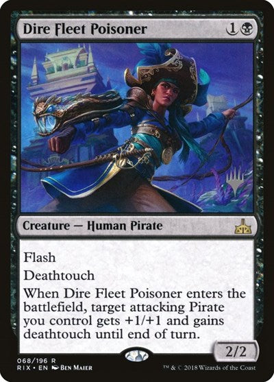 Dire Fleet Poisoner (Promo Pack: Core Set 2020) Near Mint Foil